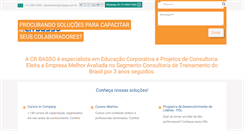 Desktop Screenshot of crbasso.com.br