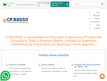 Tablet Screenshot of crbasso.com.br